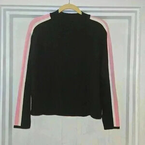 H&M Divided Womens Crop Sweater Black size XL